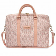 Guess PU G Cube Laptop Bag 16 for laptops up to 16 inches (pink)