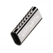 4smarts USB-C OTG Adapter Set - коммплект USB-C към USB-C адаптери за мобилни устройства с USB-C порт (4 броя) (сребрист) 2
