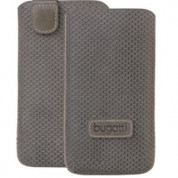 Bugatti Perfect Scale leather case for iPhone 4/4S, Samsung Galaxy S2 i9100, S2+ i9105 (stone grey)