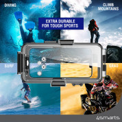 4smarts Active Pro Waterproof Case Dive Pro - универсален професионален водоустойчив калъф (до 20 метра) за Apple iPhone с Lightning (черен) 6