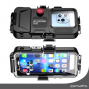 4smarts Active Pro Waterproof Case Dive Pro - универсален професионален водоустойчив калъф (до 20 метра) за Apple iPhone с Lightning (черен) 2