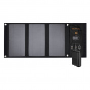 4smarts VoltSolar Foldable Solar Panel 20W With 10000mAh Power Bank Set (black) 1