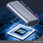 4smarts USB-C PD 100W to MagSafe 2 Adapter - преходник от USB-C към MagSafe 2 захранване (сребрист) 1
