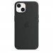 Apple iPhone Silicone Case with MagSafe - оригинален силиконов кейс за iPhone 13 с MagSafe (черен) (разопакован продукт) 1