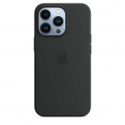 Apple iPhone Silicone Case with MagSafe - оригинален силиконов кейс за iPhone 13 Pro с MagSafe (черен) (разопакован продукт) 3