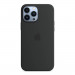 Apple iPhone Silicone Case with MagSafe - оригинален силиконов кейс за iPhone 13 Pro Max с MagSafe (черен) (разопакован продукт) 4