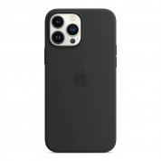 Apple iPhone Silicone Case with MagSafe - оригинален силиконов кейс за iPhone 13 Pro Max с MagSafe (черен) (разопакован продукт) 1