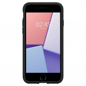 Spigen Ultra Hybrid 2 Case - хибриден кейс с висока степен на защита за iPhone SE (2022), iPhone SE (2020), iPhone 8, iPhone 7 (черен) 3