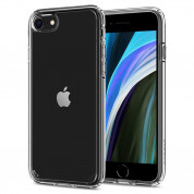 Spigen Ultra Hybrid 2 Case - хибриден кейс с висока степен на защита за iPhone SE (2022), iPhone SE (2020), iPhone 8, iPhone 7 (прозрачен)
