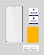 Spigen FC HD Tempered Glass 2 Pack - 2 броя стъклени защитни покрития за дисплея за iPhone 11 Pro, iPhone XS, iPhone X (черен-прозрачен) 7