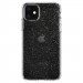 Spigen Liquid Crystal Glitter Case - тънък силиконов (TPU) калъф за iPhone 11 (прозрачен) 2