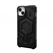 Urban Armor Gear Monarch Pro Kevlar Case - удароустойчив хибриден кейс с MagSafe за iPhone 14 Plus (черен-кевлар) 3