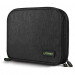 Ugreen Double Layer Storage Bag LP149 - органайзер за външен хард диск, смартфон, кабели, слушалки и други аксесоари (сив)  1
