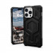 Urban Armor Gear Monarch Pro Kevlar Case - удароустойчив хибриден кейс с MagSafe за iPhone 14 Pro Max (черен-кевлар) 1