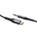 Joyroom USB-C to 3.5 mm Audio Cable - USB-C към 3.5 мм аудио кабел (200см) (черен)  1