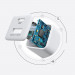 Joyroom Mini Fast Charger 30W - захранване за ел. мрежа с USB-A и USB-C изходи и технология за бързо зареждане (бял)  5