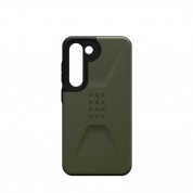 Urban Armor Gear Civilian Case - удароустойчив хибриден кейс за Samsung Galaxy S23 (зелен) 11