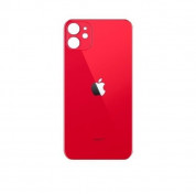 OEM iPhone 11 Backcover Glass - резервен заден стъклен капак за iPhone 11 (червен)