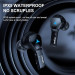 Lenovo HQ08 TWS Gaming Earbuds - безжични Bluetooth слушалки със зареждащ кейс (черен) 4