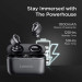 Lenovo HT18 TWS Earphones - безжични блутут слушалки със зареждащ кейс (черен) 6