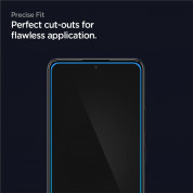 Spigen FC Tempered Glass for Xiaomi Redmi Note 10 Pro, Xiaomi Poco F4 (black-clear) 2