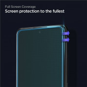 Spigen FC Tempered Glass - калено стъклено защитно покритие за дисплея за Xiaomi Redmi Note 10 Pro, Xiaomi Poco F4 (черен-прозрачен) 1