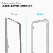 Spigen Glass.Tr Align Master Tempered Glass 2 Pack - 2 броя стъклени защитни покрития за дисплея на Samsung Galaxy A33 5G (прозрачен) 2