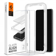 Spigen Glass.Tr Align Master Tempered Glass 2 Pack for Samsung Galaxy A53 5G (clear) (2 pack)