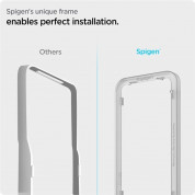 Spigen Glass.Tr Align Master Tempered Glass 2 Pack - 2 броя стъклени защитни покрития за дисплея на Samsung Galaxy A53 5G (прозрачен) 3