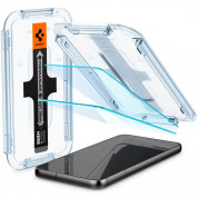 Spigen Glas.tR EZ Fit Tempered Glass 2 Pack - 2 броя стъклени защитни покрития за дисплея на Samsung Galaxy S23 (прозрачен)
