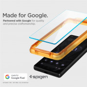 Spigen Glass.Tr Align Master Tempered Glass 2 Pack - 2 броя стъклени защитни покрития за дисплея на Google Pixel 7a (прозрачен) 6