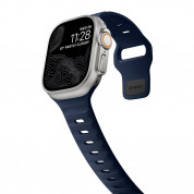 Nomad Sport Band - силиконова каишка за Apple Watch 42мм, 44мм, 45мм, Ultra 49мм (тъмносин) 5