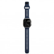 Nomad Sport Band - силиконова каишка за Apple Watch 42мм, 44мм, 45мм, Ultra 49мм (тъмносин) 6