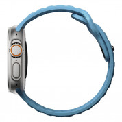 Nomad Sport Band - силиконова каишка за Apple Watch 42мм, 44мм, 45мм, Ultra 49мм (светлосин) 1