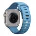 Nomad Sport Band - силиконова каишка за Apple Watch 42мм, 44мм, 45мм, Ultra 49мм (светлосин) 9