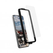 Urban Armor Gear Glass Screen Shield Plus - най-висок клас стъклено защитно покритие за дисплея на Samsung Galaxy S23 (прозрачен)