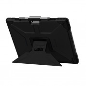 Urban Armor Gear Metropolis Case - удароустойчив хибриден кейс от най-висок клас за Microsoft Surface Pro 8 (черен)