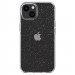 Spigen Liquid Crystal Glitter Case - тънък силиконов (TPU) калъф за iPhone 13 (прозрачен)  2