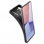 Spigen Liquid Air Case - силиконов (TPU) калъф с висока степен на защита за Samsung Galaxy S23 Plus (черен) 6