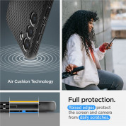 Spigen Liquid Air Case - силиконов (TPU) калъф с висока степен на защита за Samsung Galaxy S23 Plus (черен) 11