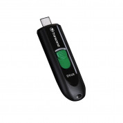 Transcend JetFlash 790C USB-C Pen Flash Drive 64GB - USB флаш памет с USB-C порт за компютри смартфони и таблети (черен)