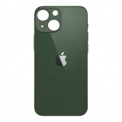 OEM iPhone 13 Backcover Glass - резервен заден стъклен капак за iPhone 13 (зелен)
