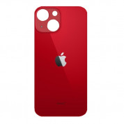 OEM iPhone 13 Backcover Glass - резервен заден стъклен капак за iPhone 13 (червен)