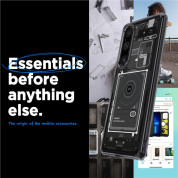 Spigen Ultra Hybrid Zero One Case - хибриден кейс с висока степен на защита за Sony Xperia 1 V (черен)  10