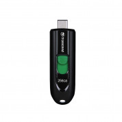 Transcend JetFlash 790C USB-C Pen Flash Drive 256GB - USB флаш памет с USB-C порт за компютри смартфони и таблети (черен)