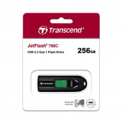 Transcend JetFlash 790C USB-C Pen Flash Drive 256GB - USB флаш памет с USB-C порт за компютри смартфони и таблети (черен) 7