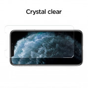 Spigen Glass.Tr Align Master Tempered Glass 2 Pack - 2 броя стъклени защитни покрития за дисплея на iPhone 11 Pro, iPhone XS, iPhone X (прозрачен) 4