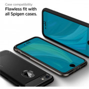 Spigen Glass.Tr Align Master Full Cover Tempered Glass - калено стъклено защитно покритие за целия дисплей на iPhone SE (2022), iPhone SE (2020), iPhone 8, iPhone 7 (черен-прозрачен) 2