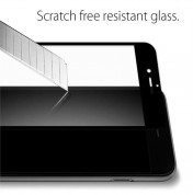 Spigen Glass.Tr Align Master Full Cover Tempered Glass 2 Pack - 2 броя стъклени защитни покрития за целия дисплей на iPhone SE (2022), iPhone SE (2020), iPhone 8, iPhone 7  (черен-прозрачен) 3