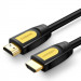 Ugreen HDMI 2.0 Male To HDMI Male Cable - високоскоростен 4K HDMI към HDMI кабел (200 см) (черен) 1